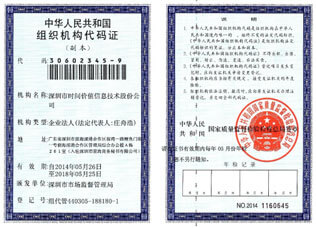 组织机构代码证